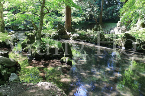 Jardín de la residencia de Kitabatake 1