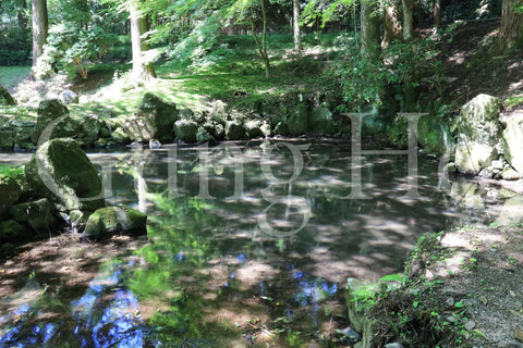 Jardín de la residencia de Kitabatake 1