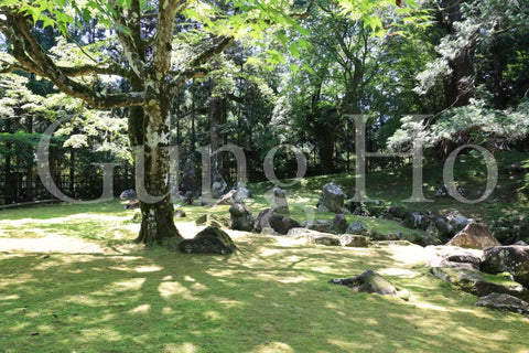 Jardín de la residencia de Kitabatake 1