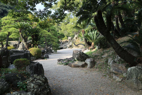 Antiguo Castillo de Tokushima Jardín Omote Goten