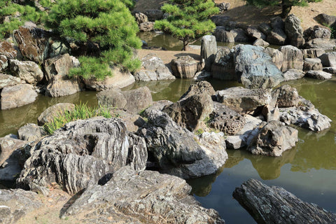 Antiguo Castillo de Tokushima Jardín Omote Goten