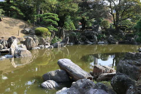 Antiguo Castillo de Tokushima Jardín Omote Goten