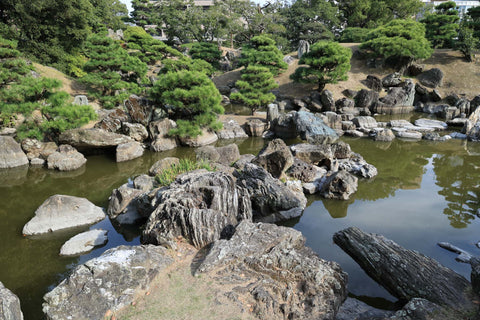 Antiguo Castillo de Tokushima Jardín Omote Goten