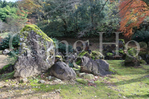 Yudono ruins garden