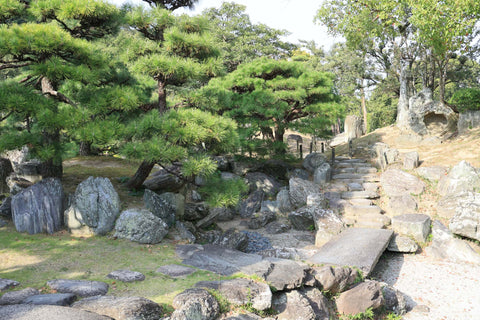 Antiguo Castillo de Tokushima Jardín Omote Goten