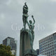 Midosuji nude statue “Green Hymn”