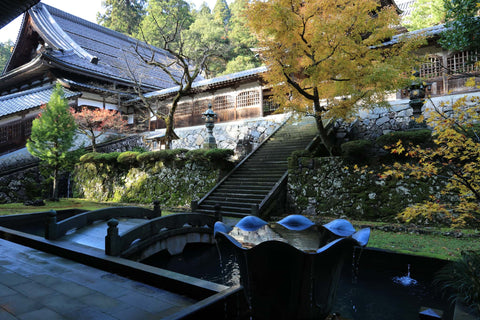 Patio Sanmon del templo Eiheiji