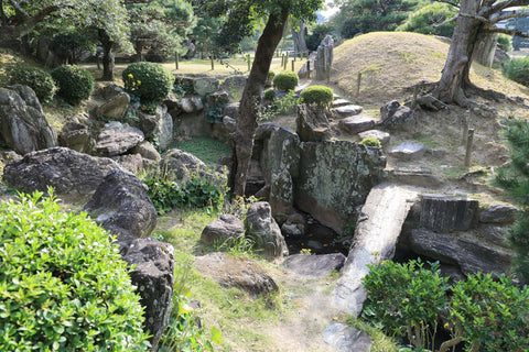 Antiguo Castillo de Tokushima Jardín Omote Goten